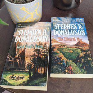 Books 1 and 2 of the Chronicles of Thomas Covenant the Unbeliever
